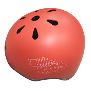 Casco Ollie Fex Tipo Skate C/Luz Regulable - Coral