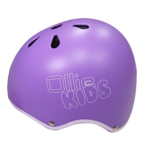 Casco Ollie Fex Tipo Skate C/Luz Regulable - Lila
