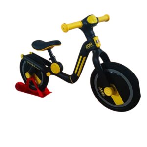 Bicicleta De Balance Maze Runner - Negro/Amarillo